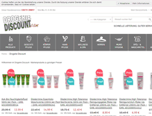 Tablet Screenshot of drogerie-discount.com